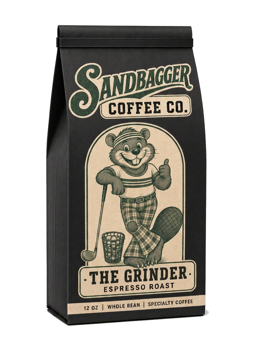 The Grinder 12 oz coffee bag